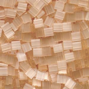 Achat Cc2552 - Perles Miyuki tila silk pale peach 5mm (25 beads)