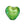 Vente au détail Perle de Murano coeur vert et or 10mm (1)