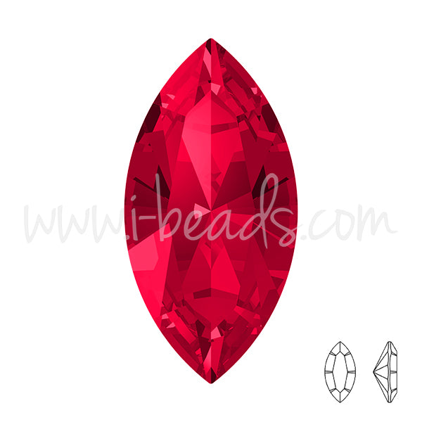 Swarovski 4228 navette scarlet 15x7mm (1)