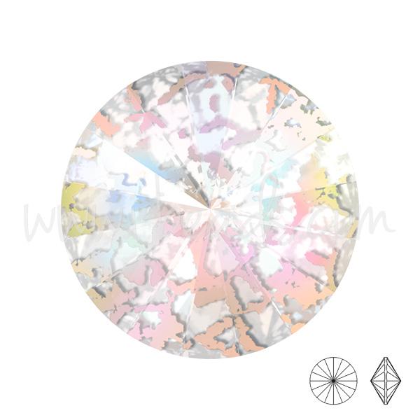 Cristal Swarovski rivoli 1122 crystal white patina 10mm-ss47 (2)