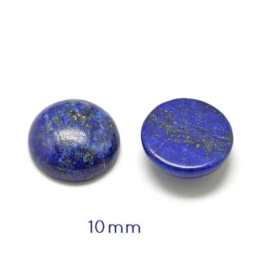 Achat Cabochon rond Lapis Lazuli 10mm (1)