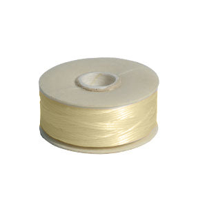 Beadalon fil nymo D beige 0.30mm 60m (1)