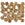 Vente au détail Perles Honeycomb 6mm topaz bronze picassso (30)