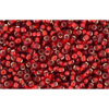 Achat Cc25c - perles de rocaille Toho 15/0 silver lined ruby (100g)