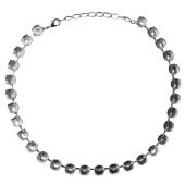 Collier sertir pour 28-29 Swarovski 1122 rivoli SS47 argenté (1)