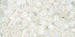 cc141 - perles Toho cube 1.5mm ceylon snowflake (10g)