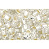 Achat Cc21 - perles de rocaille Toho 6/0 silver lined crystal (250g)