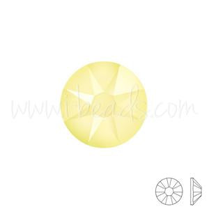 Achat Strass à coller Swarovski 2088 flat back crystal powder yellow ss16-3.9mm (60)