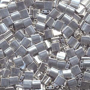 cc194 -Miyuki tila perles Palladium plated 5mm (10 perles)