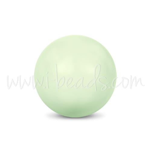 Perles Swarovski 5810 crystal pastel green pearl 4mm (20)