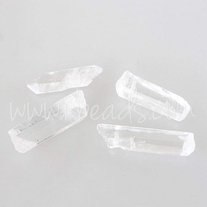 Pendentifs cristal de quartz naturel Crystal (4)