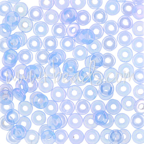 O beads 1x3.8mm luster iris opal sapphire (5g)