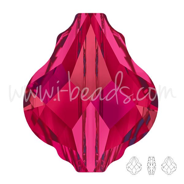 Perle Swarovski 5058 Baroque ruby 14mm (1)