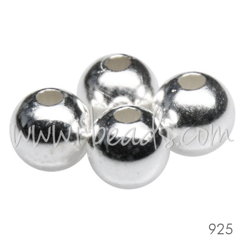 Perle ronde argent 925 6mm (4)