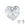 Grossiste en Pendentif coeur Swarovski 6228 crystal silver patina effect 10mm (1)