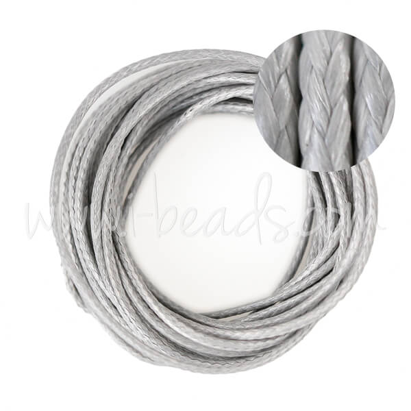 Cordon snake gris 1mm (5m)