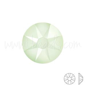 Strass à coller Swarovski 2088 flat back crystal powder green ss20-4.7mm (60)