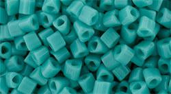 cc55 - perles Toho triangle 2.2mm opaque turquoise (10g)