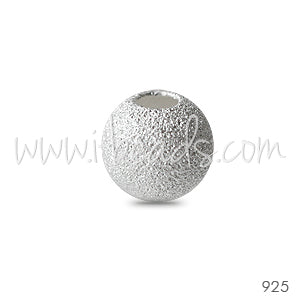 Perle ronde stardust argent 925 6mm (1)