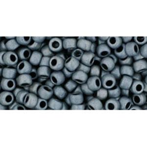 cc611 - perles de rocaille Toho 8/0 matt colour opaque grey (10g)