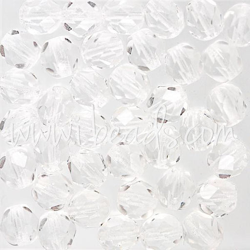 Achat Perles facettes de bohème crystal 6mm (50)
