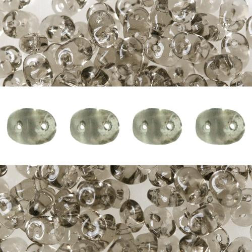 Perles Super Duo 2.5x5mm Black Diamond (10g)