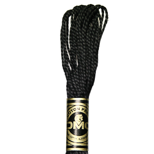 Fil DMC coton perlé n°3 15m noir 310 (1)
