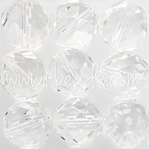 Achat Perles facettes de bohème crystal 12mm (6)