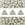 Vente au détail KHEOPS par PUCA 6mm opaque light olivine beige silk mat (10g)