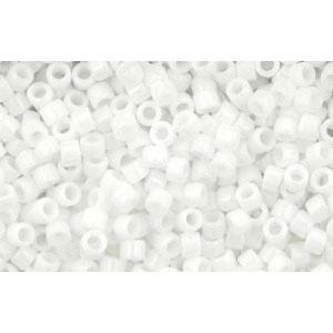 cc41 - perles Toho treasure 11/0 opaque white (5g)