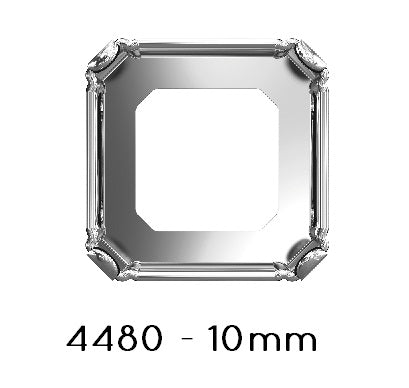 Achat Swarovski 4480/S Imperial Cut Setting 10mm Rhodium (1)