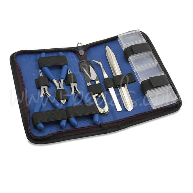 Kit 7 outils econo/pochette zip Beadalon (1)