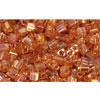 Achat cc162c - perles Toho triangle 2.2mm transparent rainbow topaz (10g)