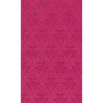 Achat Suédine motif fleurs fuschia 10x21.5cm (1)