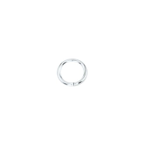 144 Anneaux ouverts Beadalon plaqué argent 3mm (1)