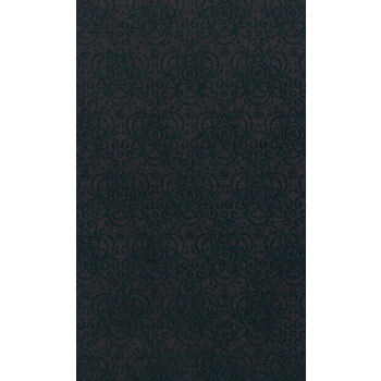 Suédine motif fleurs black 10x21.5cm (1)