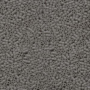 DB731 -11/0 delica bead opaque GRAY- 1,6mm - Hole : 0,8mm (5gr)