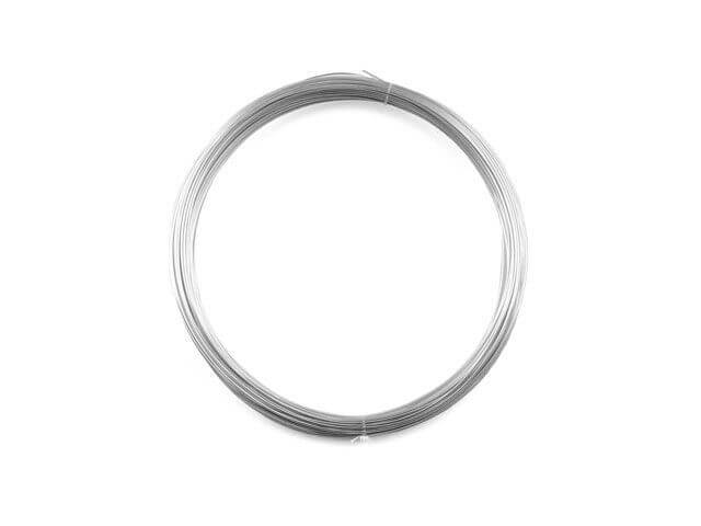 Fil métallique 28 gauge-0.33mm en Argent 925 (1metre)