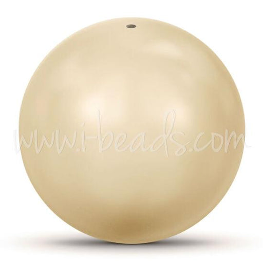 Perles Swarovski 5810 crystal light gold pearl 10mm (10)
