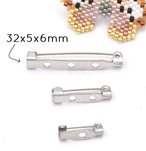 Broche acier 32x5x6mm (2)