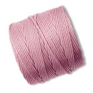 Fil nylon S-lon tressé vieux rose 0.5mm 70m (1)