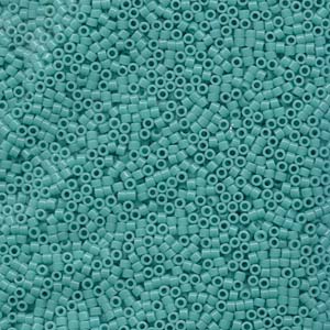 DB729 -11/0 delica bead opaque TURQUOISE- 1,6mm - Hole : 0,8mm (5gr)