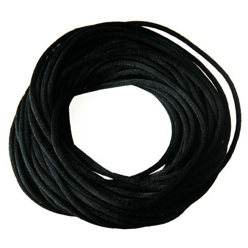 Achat Cordon satin noir 2mm, 10m (1)