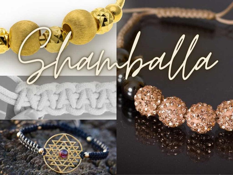Ti'Créa'Nat': Bracelet Shamballa blanc