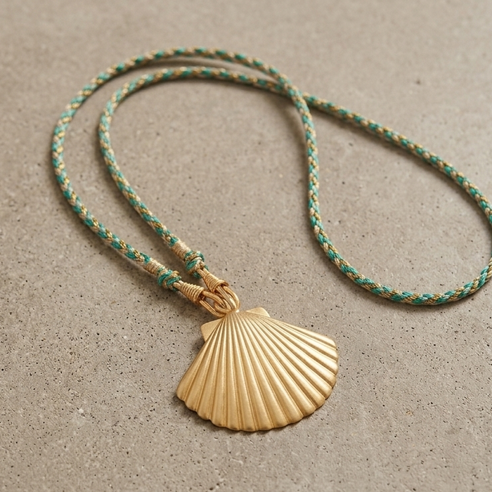Tuto Bijoux DIY : Comment créer un collier tendance en cordon tressé et pendentif