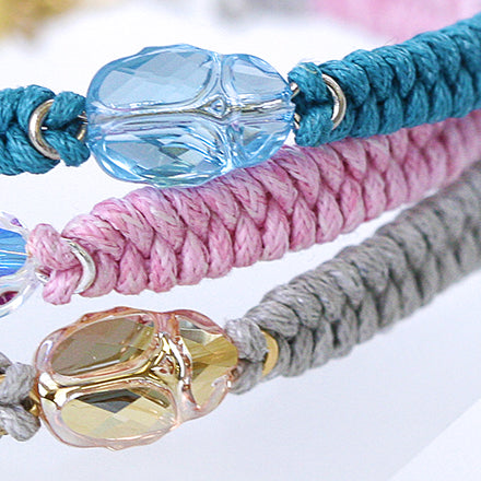 DIY bracelets Swarovski Scarab by Dorothy Wood