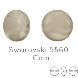 Découvrez nos SWAROVSKI Coin Crystal Pearls 5860