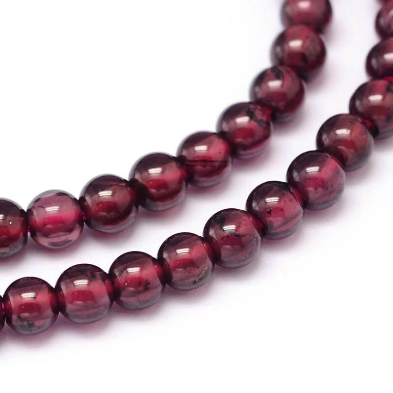 Perles komboloi grecques faites à la main en hématite de forme