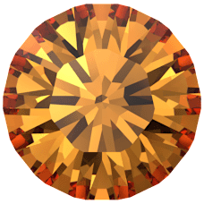 Chaton Swarovski 1028 DARK ORANGE Vente en Gros