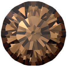 Chaton Swarovski 1028 RECREATED LT SMOKED TOPAZ Vente en Gros